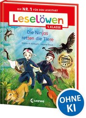 Lesel&ouml;wen 1. Klasse - Die Ninjas retten die Tiere
