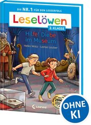 Lesel&ouml;wen 2. Klasse - Hilfe! Diebe im Museum