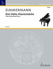 Drei fr&uuml;he Klavierst&uuml;cke