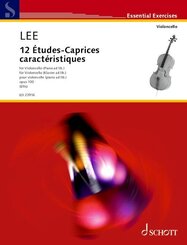 12 Etudes-Caprices caract&eacute;ristiques