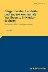 B&uuml;rgermeister, Landr&auml;te und andere kommunale Wahlbeamte in Niedersachsen