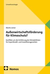 Au&szlig;enwirtschaftsf&ouml;rderung f&uuml;r Klimaschutz?