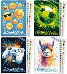 Das Grundschul-Hausaufgabenheft 26/27 A5 sort.(4) SGP
