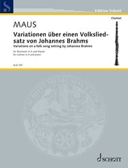 Variationen &uuml;ber einen Volksliedsatz von Johannes Brahms