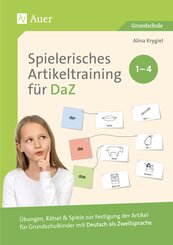 Spielerisches Artikeltraining f&uuml;r DaZ - Klasse 1-4