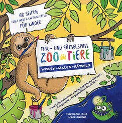 Mal- und R&auml;tselspa&szlig; Zoo-Tiere