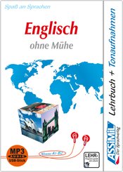 ASSiMiL Englisch ohne M&uuml;he -  MP3-Sprachkurs mit USB-Stick - Niveau A1-B2