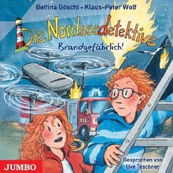 Die Nordseedetektive - Brandgef&auml;hrlich!,1 Audio-CD