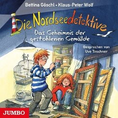 Die Nordseedetektive - Das Geheimnis der gestohlenen Gem&auml;lde,1 Audio-CD