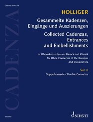 Gesammelte Kadenzen, Eing&auml;nge und Auszierungen