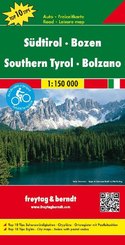 Freytag & Berndt Auto +  Freizeitkarte Südtirol, Bozen / Southern Tyrol, Bolzano