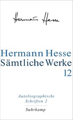 Sämtliche Werke: Autobiographische Schriften - Tl.2