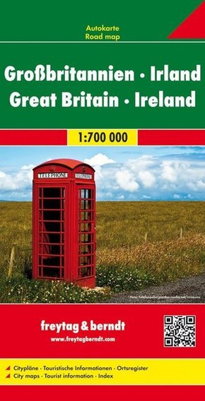 Großbritannien - Irland, Autokarte 1:700.000. Grande Bretagne, Irlande; Gran Bretana, Irlanda. Great Britain, Ireland; G