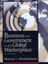 Business and Government in the Global Marketplace