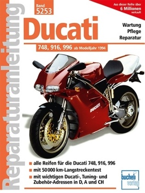 Ducati 748, 916, 996 ab Modelljahr 1994