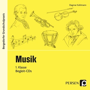 Musik, 1. Klasse, 2 Audio-CDs