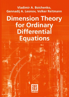 Dimension Theory for Ordinary Differential Equations