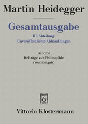 Beiträge zur Philosophie (Vom Ereignis) (1936-1938)