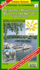 Doktor Barthel Karte Potsdamer Havelseen, Blütenstadt Werder und Umgebung