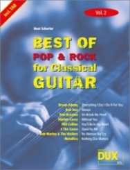 Best of Pop & Rock for Classical Guitar - Vol.2