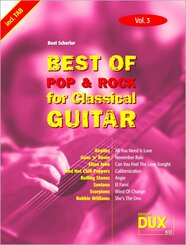 Best of Pop & Rock for Classical Guitar Vol. 3 - Vol.3