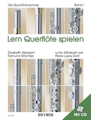 Lern Querflöte spielen, m. Audio-CD - Bd.1