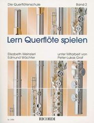 Lern Querflöte spielen, m. Audio-CD - Bd.2