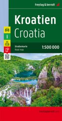 Freytag & Berndt Autokarte Kroatien