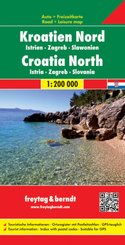 Freytag & Berndt Autokarte Kroatien Nord