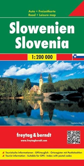 Freytag & Berndt Autokarte Slowenien. Slovenia / Slovenija / Slovènie