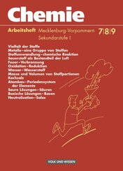 Chemie: Stoffe - Reaktionen - Umwelt - Regionale Schule Mecklenburg-Vorpommern - 7.-9. Schuljahr