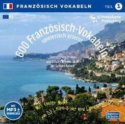 600 Französisch-Vokabeln spielerisch erlernt, 1 Audio-CD - Tl.1