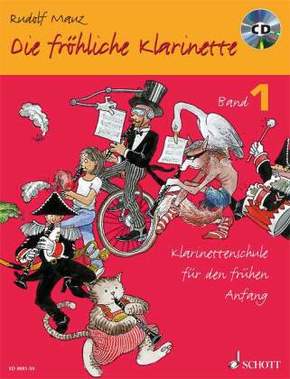 Die fröhliche Klarinette, m. Audio-CD - Bd.1