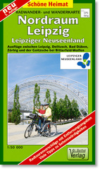 Doktor Barthel Karte Nordraum Leipzig. Leipziger Neuseenland