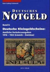 Deutsches Notgeld: Deutsche Kleingeldscheine 1916-1922, 2 Bde.; Bd.5/6