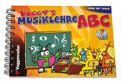 Voggy's Musiklehre ABC, m. 1 Audio-CD