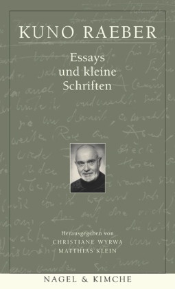 Werke: Essays und kleine Schriften