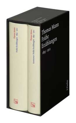 Große kommentierte Frankfurter Ausgabe: Frühe Erzählungen 1893-1912, m. Kommentar, 2 Bde.; Romane und Erzählungen