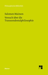 Versuch &uuml;ber die Transzendentalphilosophie