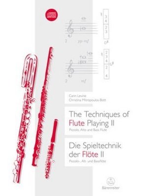 The Techniques of Flute Playing II / Die Spieltechnik der Flöte II, m. 1 Audio-CD. The Techniques of Flute Playing, w. A - Bd.2