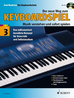 Der neue Weg zum Keyboardspiel, m. Audio-CD - Bd.3