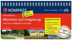KOMPASS Fahrradführer München und Umgebung - Jede Tour mit S-Bahn erreichbar