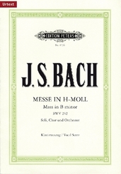 Messe h-Moll BWV 232, Klavierauszug