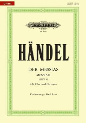 Messias HWV 56 (deutsch/englisch), Klavierauszug