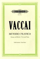 Metodo pratico di Canto italiano, Gesang und Klavier, tiefe Stimme