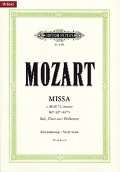 Messe c-Moll KV 427 (Beyer), Klavierauszug