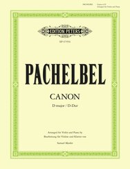 Canon in D (Arranged for Violin and Piano)