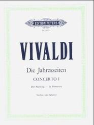 Konzerte für Violine und Streichorchester, Die Jahreszeiten, op.8, Klavierauszug: Der Frühling, E RV 269