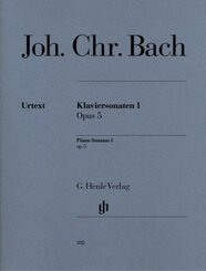 Johann Christian Bach - Klaviersonaten, Band I op. 5 - Bd.1
