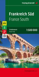 Frankreich Süd, Straßenkarte 1:500.000, freytag & berndt; France du Sud. Frankrijk Zuid; France South. Francia del Sud.